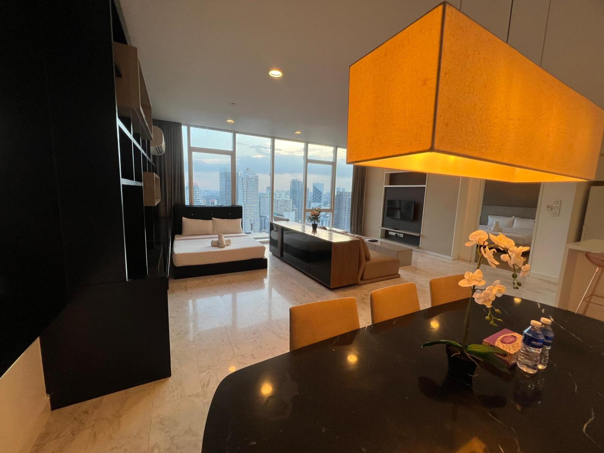 Apartmán Platinum Klcc Pool View Kuala Lumpur Exteriér fotografie